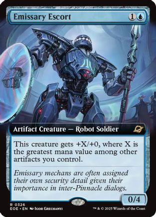 Emissary Escort (Extended Art) (EOE-326) - rare