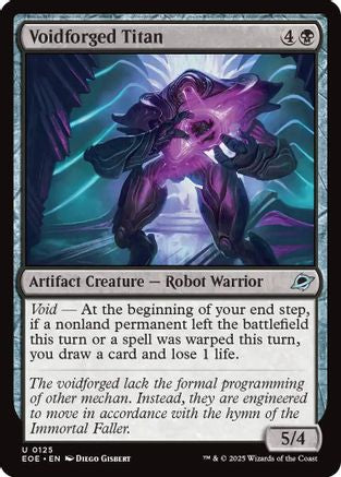 Voidforged Titan (EOE-125) - uncommon