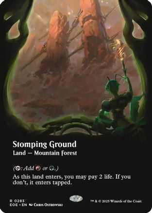 Stomping Ground (Borderless) (EOE-283) - rare
