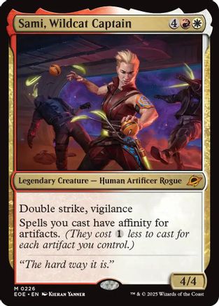 Sami, Wildcat Captain (EOE-226) - mythic - Foil