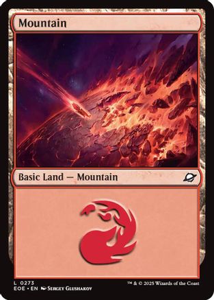 Mountain (0273) (EOE-273) - land - Foil