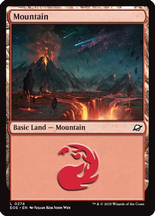 Mountain (0274) (EOE-274) - land - Foil