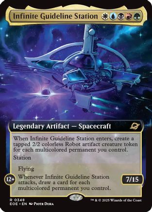 Infinite Guideline Station (Extended Art) (EOE-348) - rare
