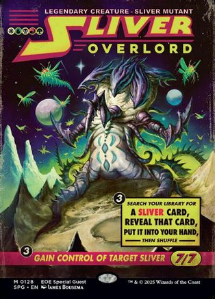 Sliver Overlord (Showcase) (SPG-128) - mythic
