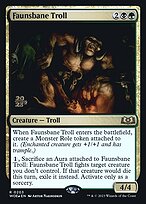Faunsbane Troll (PRE-203S) - rare - Foil