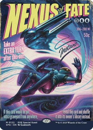 Nexus of Fate (Borderless) (SPG-122) - mythic - Foil