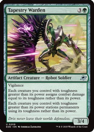 Tapestry Warden (EOE-209) - uncommon