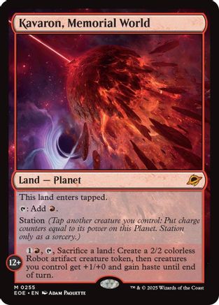 Kavaron, Memorial World (EOE-255) - mythic - Foil
