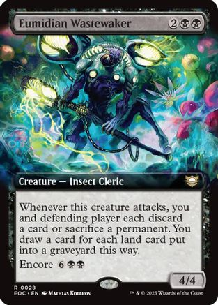 Eumidian Wastewaker (Extended Art) (EOC-028) - rare