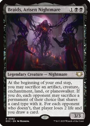 Braids, Arisen Nightmare (EOC-082) - rare