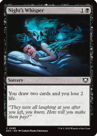 Night's Whisper (EOC-085) - common