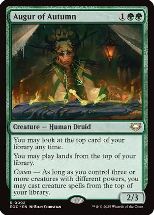 Augur of Autumn (EOC-092) - rare