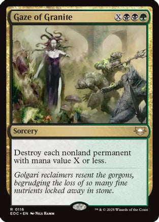 Gaze of Granite (EOC-116) - rare