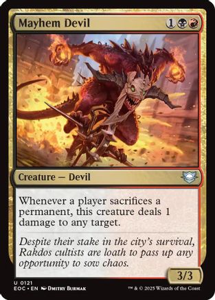 Mayhem Devil (EOC-121) - uncommon