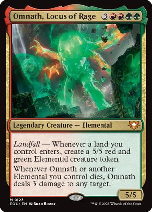 Omnath, Locus of Rage (EOC-123) - mythic
