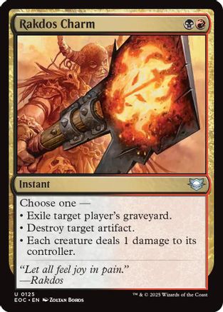Rakdos Charm (EOC-125) - uncommon