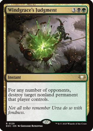 Windgrace's Judgment (EOC-129) - rare