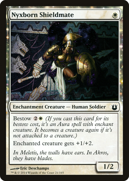Nyxborn Shieldmate (BNG-021) - common: (enchantment)
