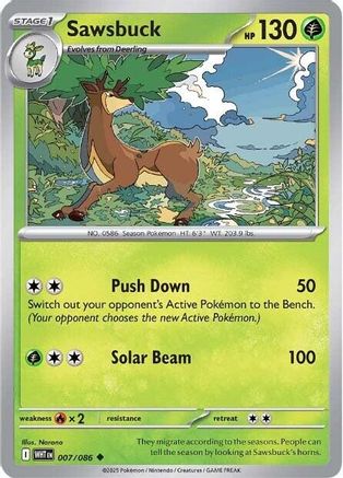 Sawsbuck (007/086) - SWF  - Uncommon
