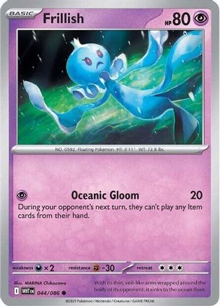 Frillish (044/086) - SWF  - Common