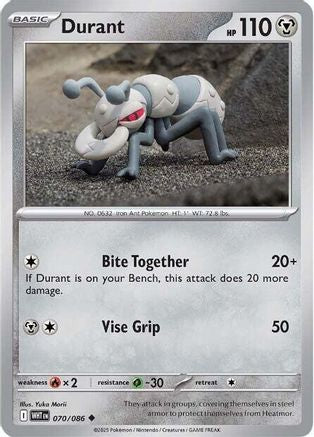 Durant (070/086) - SWF  - Uncommon - Reverse Holofoil