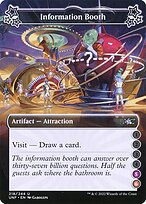 Information Booth (UNF-218D) - uncommon - Foil