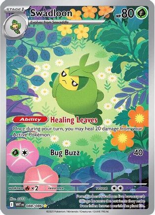 Swadloon (088/086) - SWF  - Illustration Rare - Holofoil
