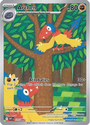 Archen (131/086) - SWF  - Illustration Rare - Holofoil