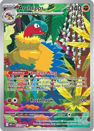 Archeops (132/086) - SWF  - Illustration Rare - Holofoil