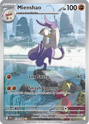 Mienshao (134/086) - SWF  - Illustration Rare - Holofoil