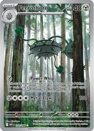 Ferrothorn (149/086) - SWF  - Illustration Rare - Holofoil