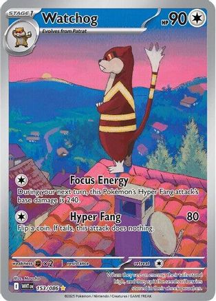 Watchog (153/086) - SWF  - Illustration Rare - Holofoil