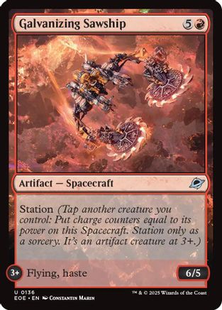 Galvanizing Sawship (EOE-136) - uncommon