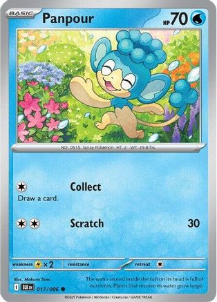 Panpour (017/086) - SBB  - Common - Reverse Holofoil