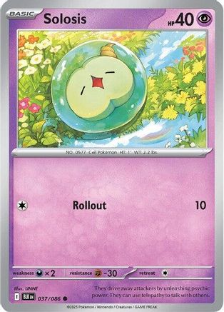 Solosis (037/086) - SBB  - Common - Holofoil