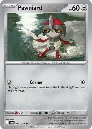 Pawniard (064/086) - SBB  - Common - Reverse Holofoil