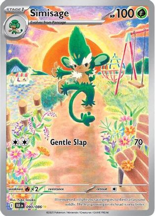 Simisage (090/086) - SBB  - Illustration Rare - Holofoil