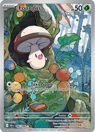 Foongus (095/086) - SBB  - Illustration Rare - Holofoil