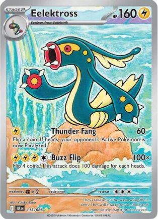 Eelektross (115/086) - SBB  - Illustration Rare - Holofoil