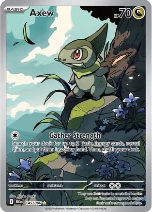 Axew (145/086) - SBB  - Illustration Rare - Holofoil
