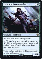Llanowar Loamspeaker (PRE-170S) - rare - Foil