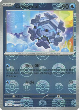 Cryogonal (Poke Ball Pattern) (027/086) - SBB  - Uncommon - Holofoil