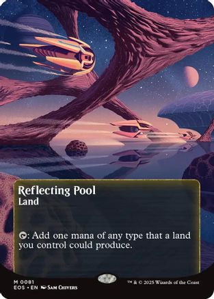 Reflecting Pool (0081) (Borderless) (EOS-081) - mythic - Foil