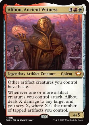 Alibou, Ancient Witness (EOC-113) - mythic