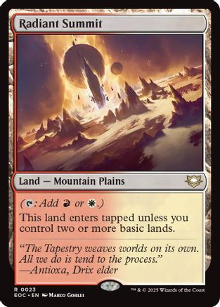 Radiant Summit (EOC-023) - rare