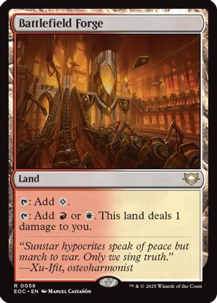Battlefield Forge (EOC-058) - rare