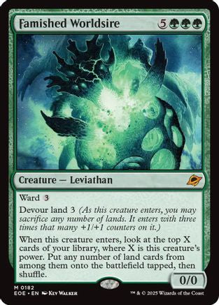 Famished Worldsire (EOE-182) - mythic