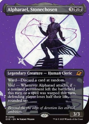 Alpharael, Stonechosen (Borderless) (EOE-292) - mythic - Foil