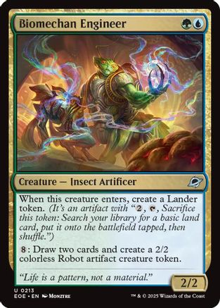 Biomechan Engineer (EOE-213) - uncommon - Foil