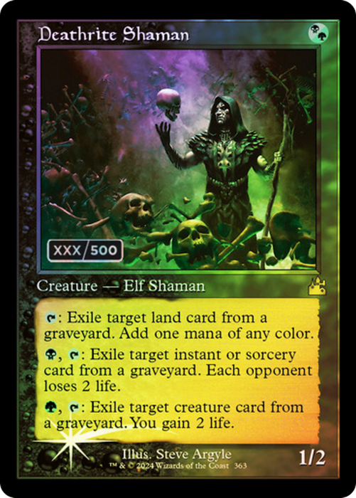 Deathrite Shaman (RVR-363Z) - rare - Foil